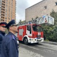 В Московской академии Следственного комитета им. А.Я. Сухарева прошли пожарно-тактические учения