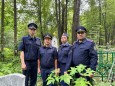 Курсант Московской академии Следственного комитета имени А.Я. Сухарева принял участие в субботнике на месте захоронения героя Великой Отечественной войны
