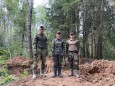 Поисковый отряд Московской академии Следственного комитета имени А.Я. Сухарева «Следком» принял участие в экспедиции по поиску места падения бомбардировщика Пе-2