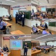 Курсанты Московской академии Следственного комитета имени А.Я. Сухарева провели занятие с кадетами, посвященное Битве за Москву