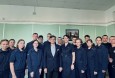 Члены кружка «Патриоты России» Московской академии Следственного комитета имени А.Я. Сухарева встретились с ветераном следствия Н.Н. Чапаевым 