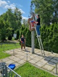 Курсанты Московской академии Следственного имени А.Я. Сухарева оказали волонтерскую помощь Музейно-мемориальному комплексу «История танка Т-34»