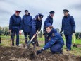 Курсанты Московской академии имени А.Я. Сухарева приняли участие в патриотической акции «Лес Победы»