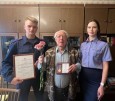 Курсанты Московской академии Следственного комитета имени А.Я. Сухарева навестили ветерана Великой Отечественной войны и следствия С.А. Самойлова